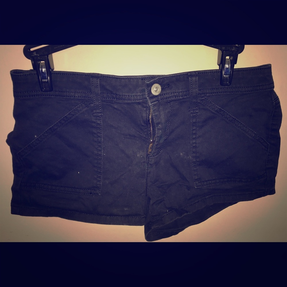 Black Chino Shorts